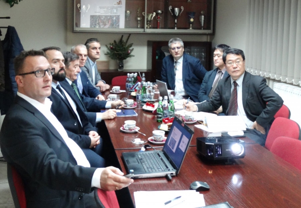 Wizyta  firmy JCOAL z Japonii w NEC - Nysa