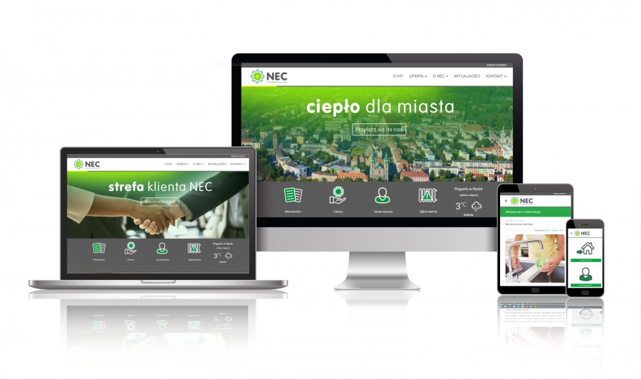 Nowa strona NEC-Nysa